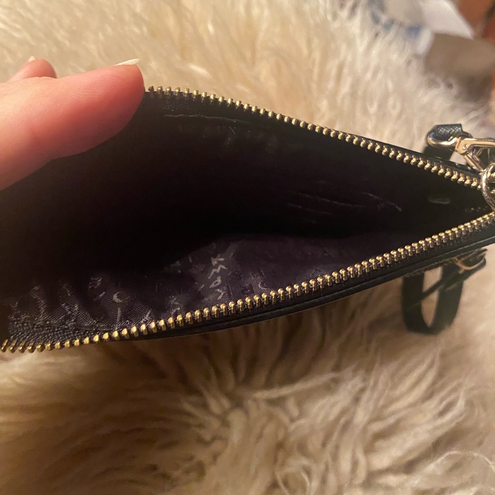 Kate Spade Tinie Laurel Way  Black Wristlet Clutch - Picture 5 of 6